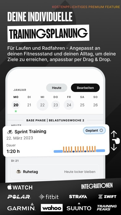 Enduco: Laufpläne & Radfahren Smartphone-Screenshot2