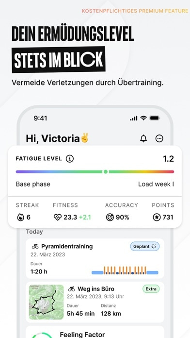 Enduco: Laufpläne & Radfahren Smartphone-Screenshot5