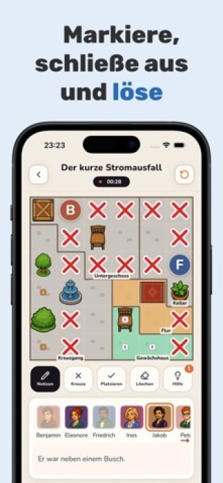 Enigmic: Krimi-Rätsel Smartphone-Screenshot3