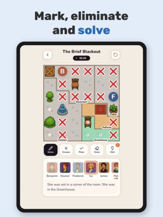 Enigmic: Krimi-Rätsel Tablet-Screenshot3