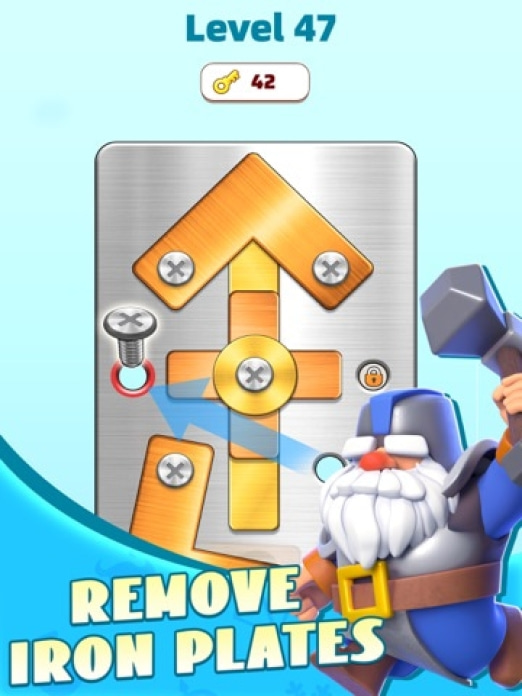 Epic War:Unlock Screws Tablet-Screenshot2