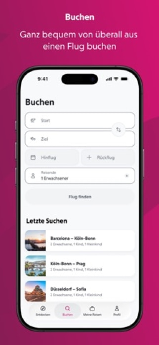 Eurowings Smartphone-Screenshot2