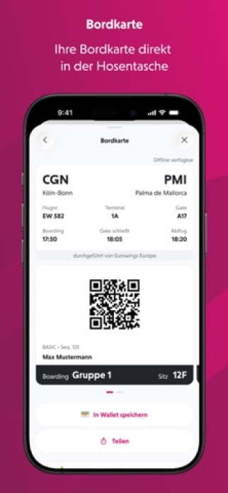 Eurowings Smartphone-Screenshot4