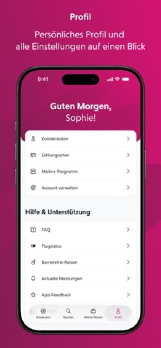 Eurowings Smartphone-Screenshot5