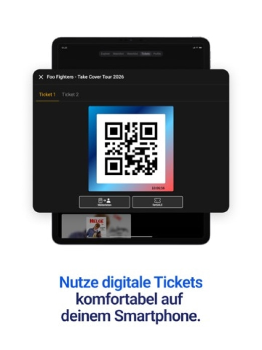 EVENTIM DE: Tickets f&uuml;r Events Tablet-Screenshot4