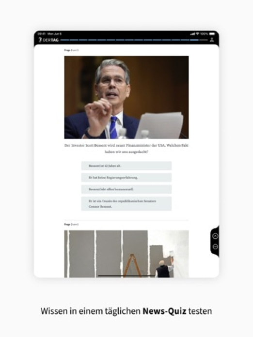F.A.Z. Der Tag - Nachrichten Tablet-Screenshot3