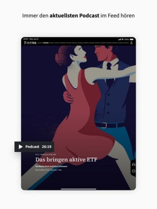 F.A.Z. Der Tag - Nachrichten Tablet-Screenshot4