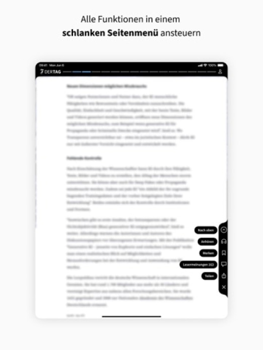 F.A.Z. Der Tag - Nachrichten Tablet-Screenshot5