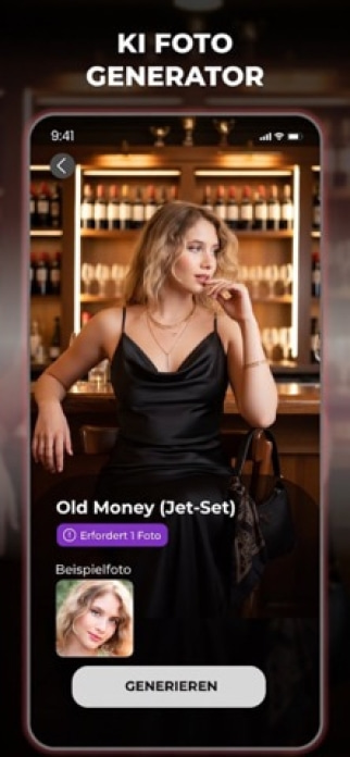 FaceAI: AI KI Foto Bearbeiten Smartphone-Screenshot2