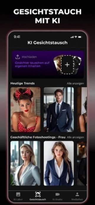 FaceAI: AI KI Foto Bearbeiten Smartphone-Screenshot8