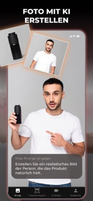 FaceAI: AI KI Foto Bearbeiten Smartphone-Screenshot9