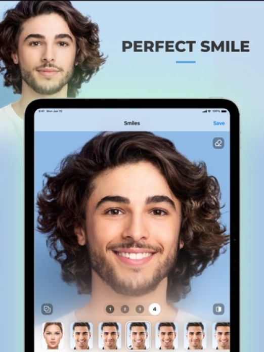 FaceApp: Gesichtsbearbeitung Tablet-Screenshot5