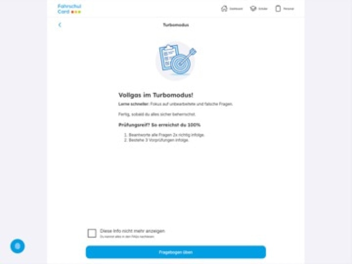 Fahrschulcard Tablet-Screenshot6