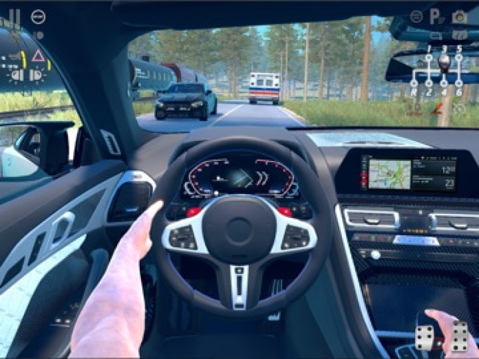 Fahrschule Simulator Tablet-Screenshot