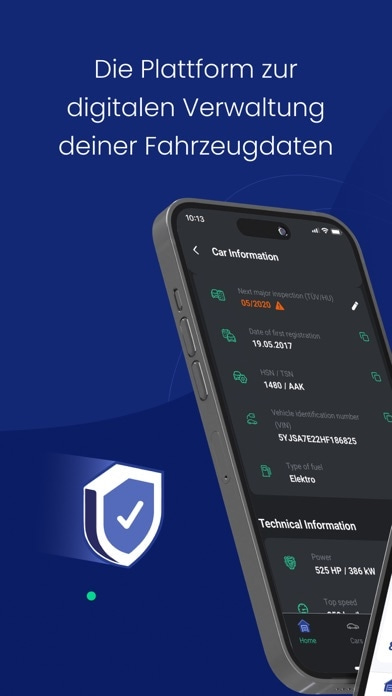 Fahrzeugschein - Auto & Kfz Smartphone-Screenshot2