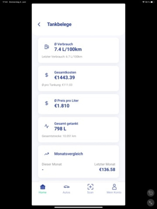 Fahrzeugschein - Auto & Kfz Tablet-Screenshot4