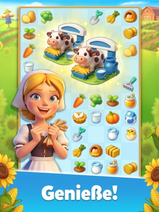 Family Farm Merge Tablet-Screenshot