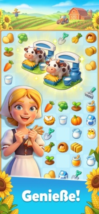 Family Farm Merge Smartphone-Screenshot