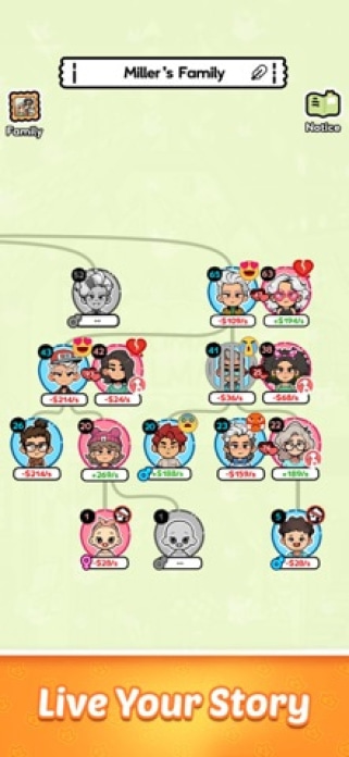 Family Go! - Lifetime Sim game Smartphone-Screenshot2