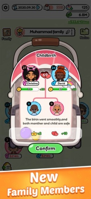 Family Go! - Lifetime Sim game Smartphone-Screenshot3