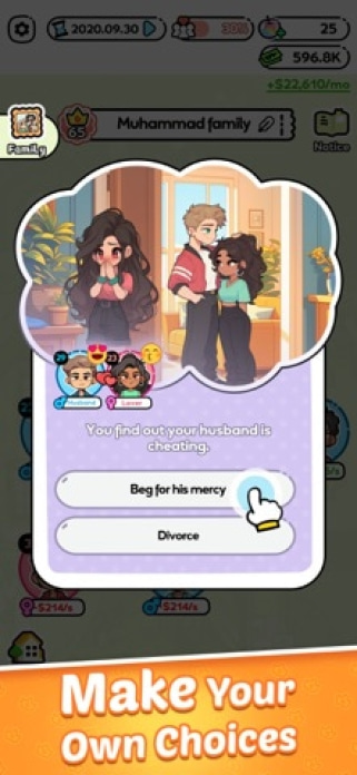 Family Go! - Lifetime Sim game Smartphone-Screenshot7