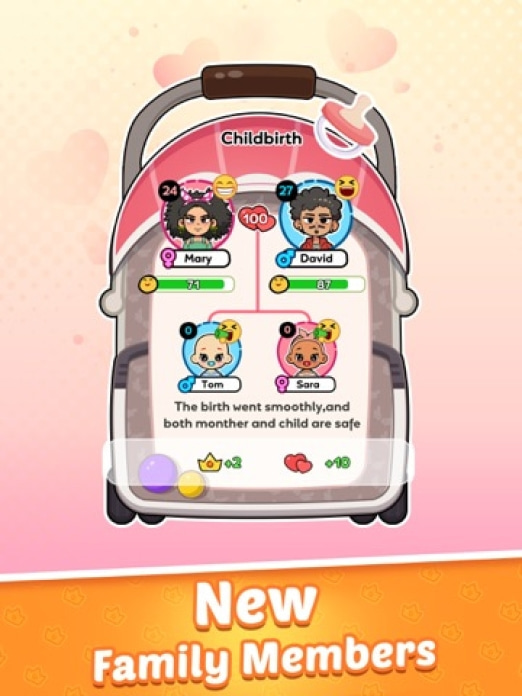 Family Go! - Lifetime Sim game Tablet-Screenshot4