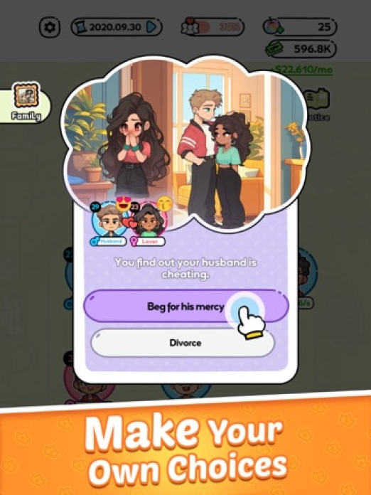 Family Go! - Lifetime Sim game Tablet-Screenshot7
