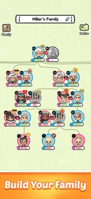 Family Go! - Lifetime Sim game Smartphone-Screenshot