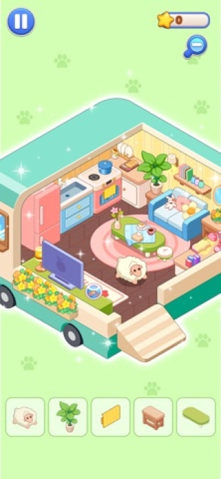 Fantasy Room: Wohndeko Spiel Smartphone-Screenshot3