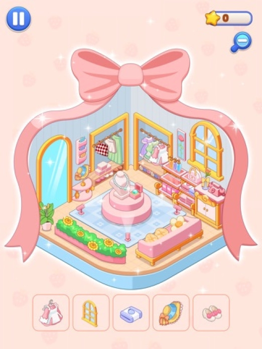 Fantasy Room: Wohndeko Spiel Tablet-Screenshot2