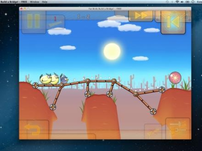 Fat Birds Build a Bridge! - FREE Smartphone-Screenshot