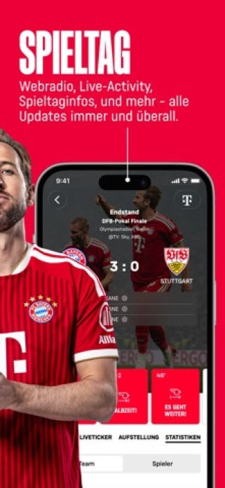 FC Bayern München Smartphone-Screenshot3