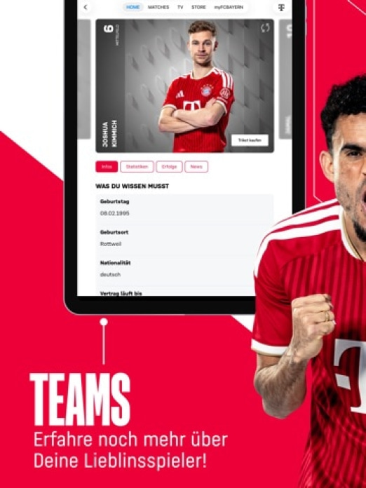 FC Bayern München Tablet-Screenshot6
