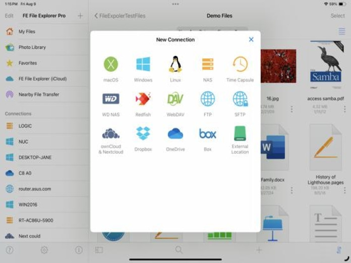 FE File Explorer Pro Tablet-Screenshot4