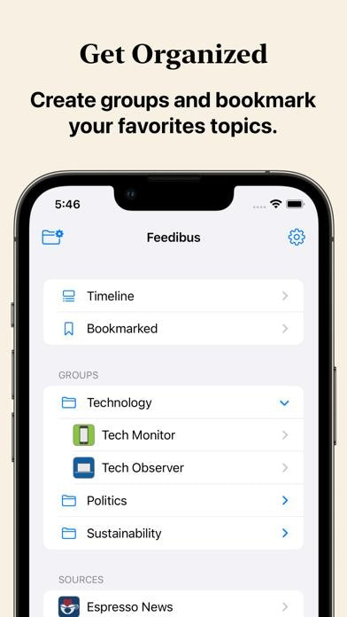 Feedibus — RSS Feed Reader Smartphone-Screenshot7