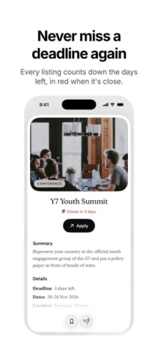 FEJA: Youth Opportunities Smartphone-Screenshot4