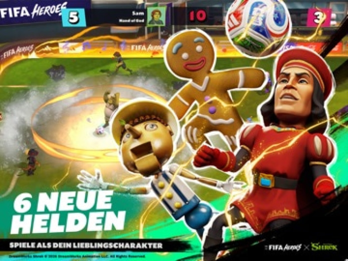 FIFA Heroes: Football Action Tablet-Screenshot