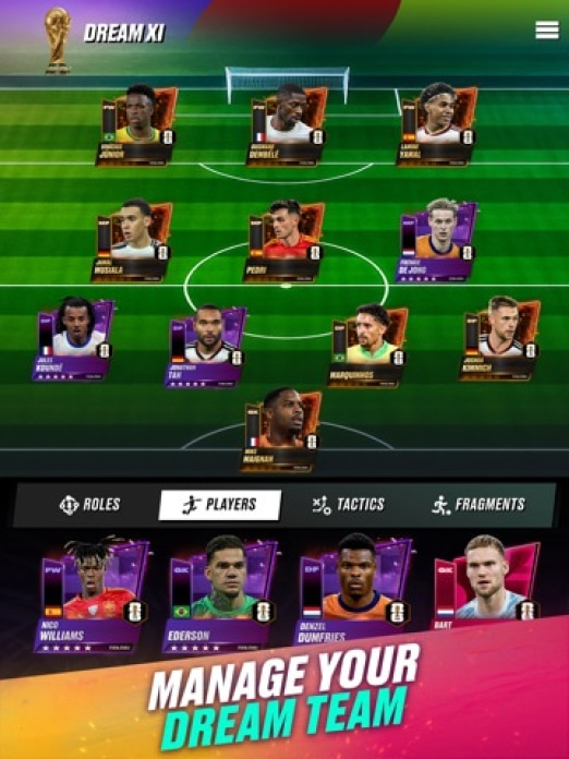 FIFA Rivals - Fußball Mobile Tablet-Screenshot