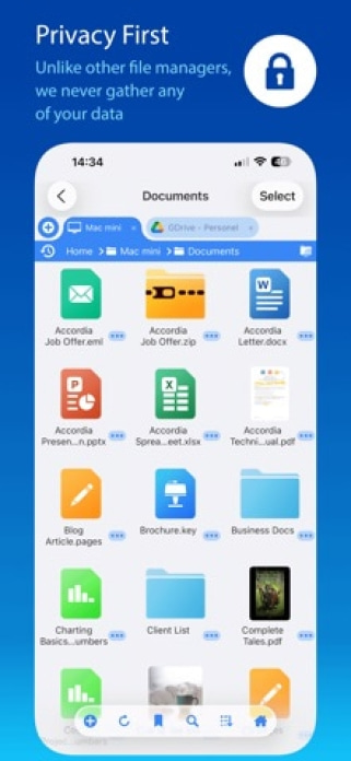 FileBrowser - Document Manager Smartphone-Screenshot3