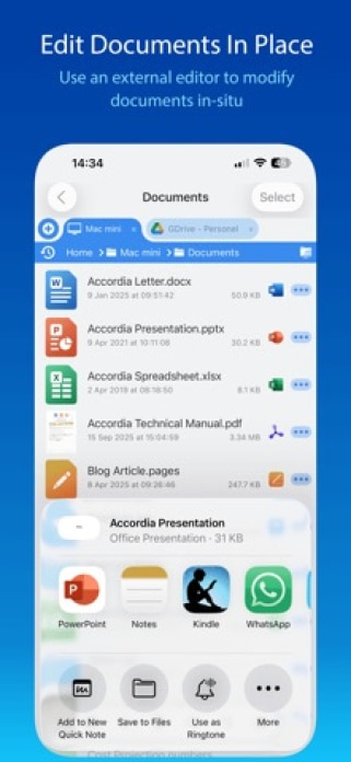 FileBrowser - Document Manager Smartphone-Screenshot4