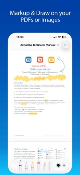FileBrowser - Document Manager Smartphone-Screenshot8