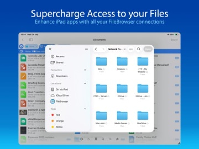 FileBrowser - Document Manager Tablet-Screenshot6