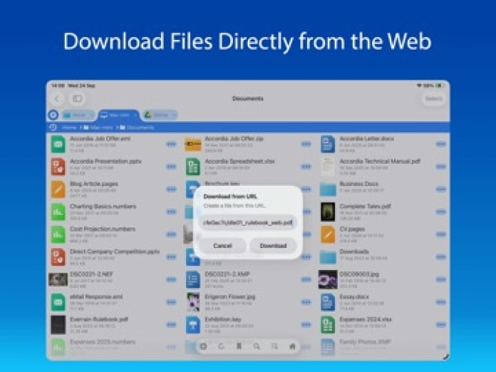 FileBrowser - Document Manager Tablet-Screenshot9