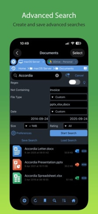 FileBrowser Professional Smartphone-Screenshot4