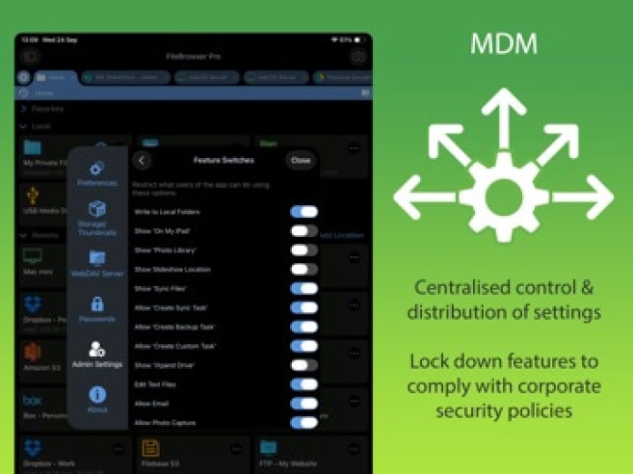 FileBrowser Professional Tablet-Screenshot10