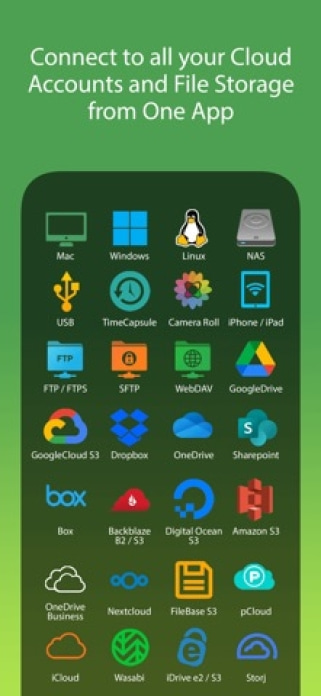 FileBrowser Professional Smartphone-Screenshot