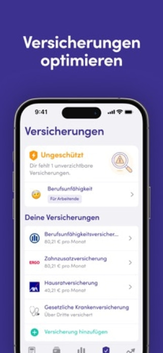 Finanzguru - Konten & Vertr&auml;ge Smartphone-Screenshot9