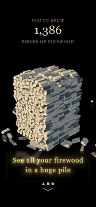Firewood Splitting Simulator Smartphone-Screenshot2