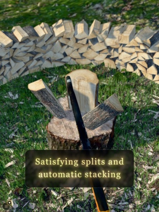 Firewood Splitting Simulator Tablet-Screenshot