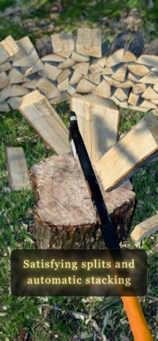 Firewood Splitting Simulator Smartphone-Screenshot
